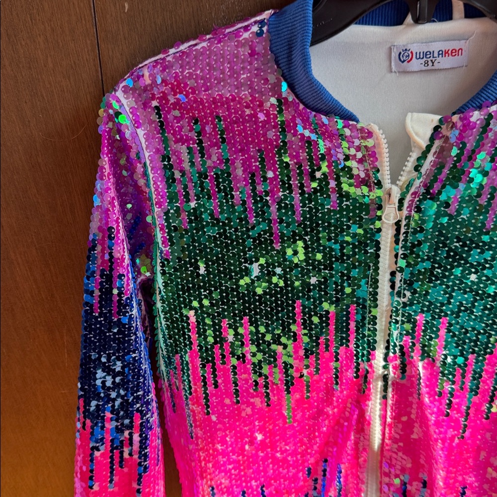 Colorful Sequin Jacket - Picture 3 of 5